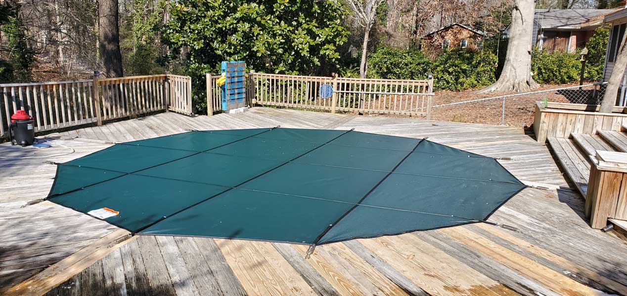 Pool Safety Cover Installation