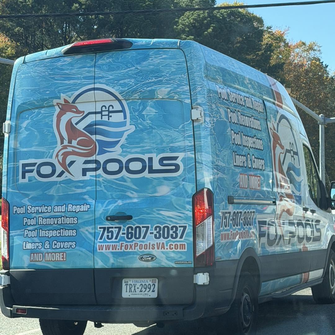 fox pools van